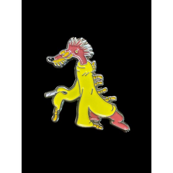 Vintage Toon Patrol Smartass, Wheezy, Stupid and Psycho Enameled Pins - Picture 7 of 7